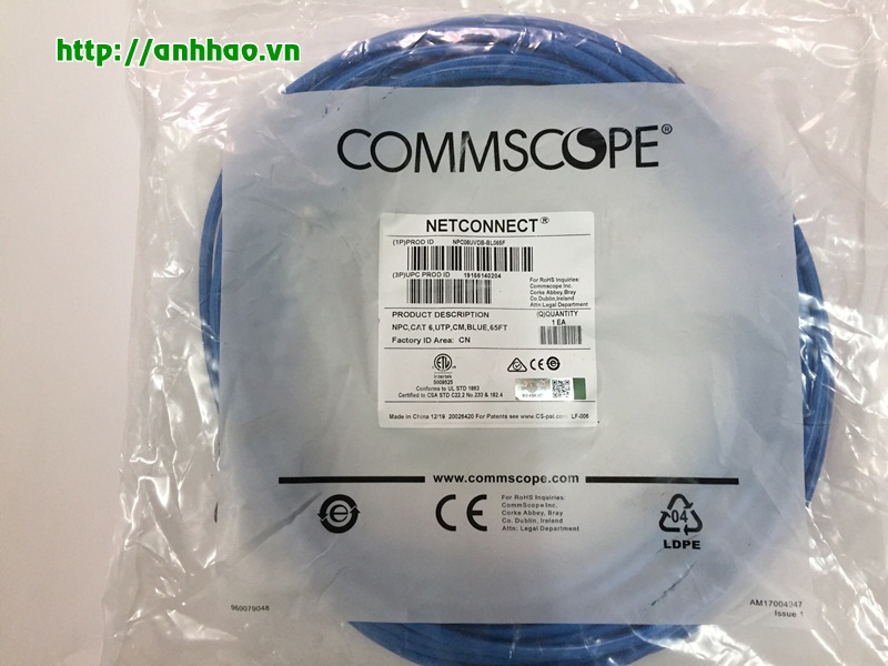 Dây nhảy commscope cat6 dài 20m giá tốt